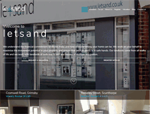 Tablet Screenshot of letsand.co.uk